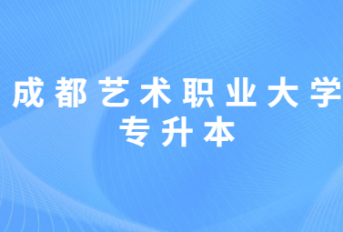 成都艺术职业大学专升本