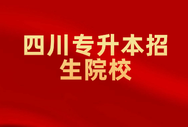 2024年四川专升本招生院校